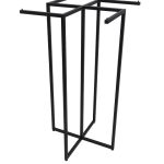 Racks negro de 4 brazos