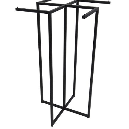 Racks negro de 4 brazos